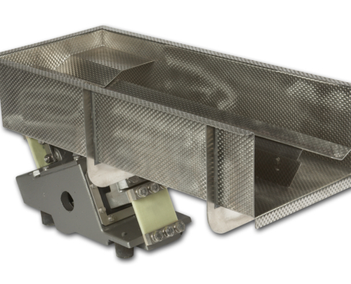 Transportador vibratorio industrial ERIEZ para materiales a granel